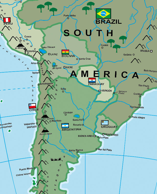 The World XXL - Aufblasbarer Globus (⌀ 85 cm)