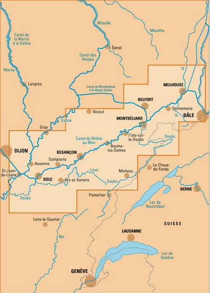 Canal du Rhône au Rhin - Kanalführer