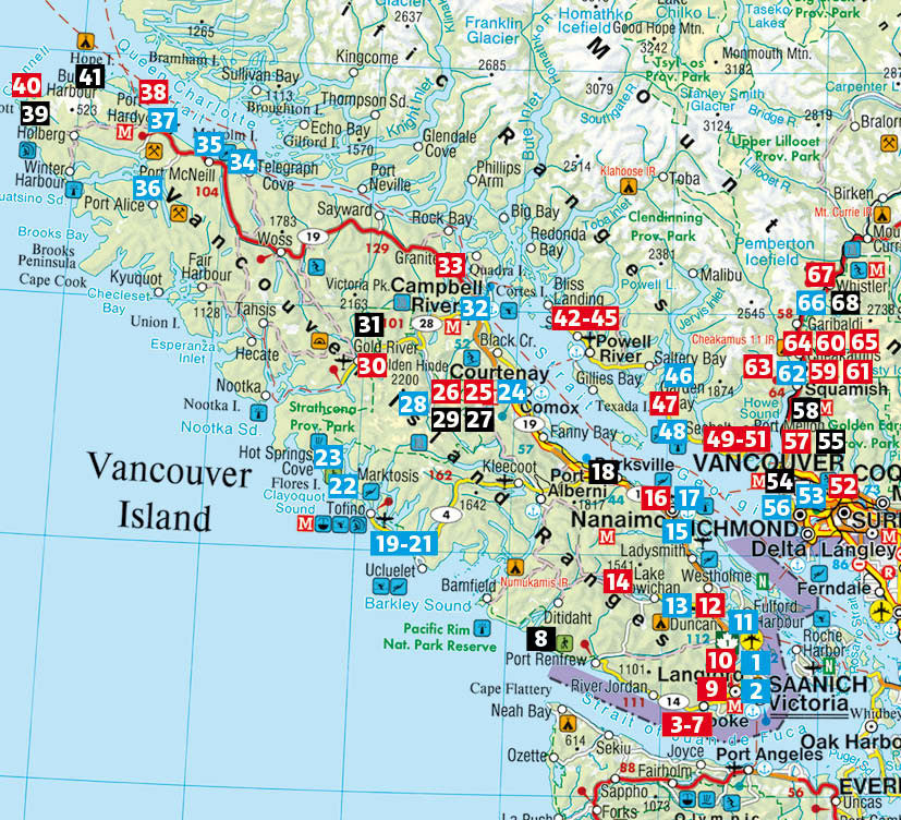 Vancouver Island - Rother Wanderführer