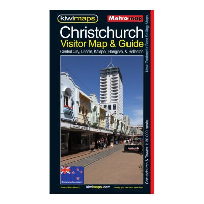 Christchurch Stadtplan Kiwimaps