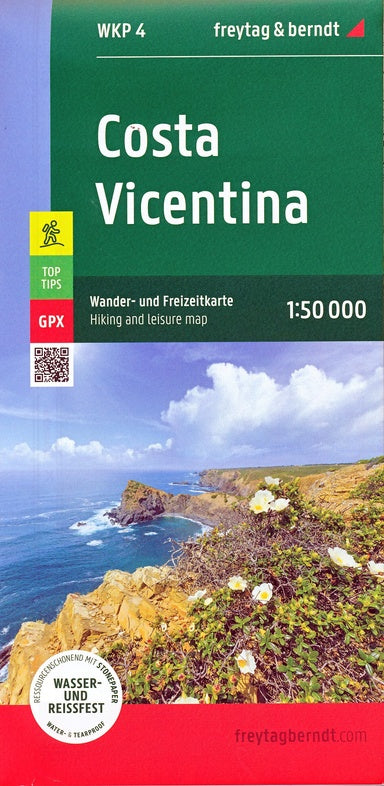 Costa Vicentina - Wanderkarte 1:50.000