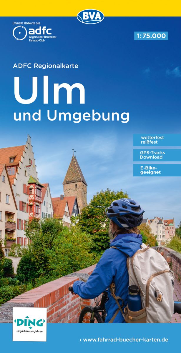 Ulm und Umgebung - ADFC Regionalkarte