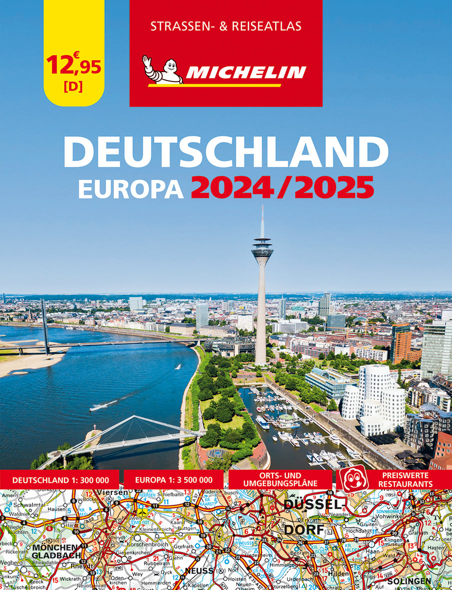 Straßenatlas Deutschland & Europa 2025/2026 - Michelin