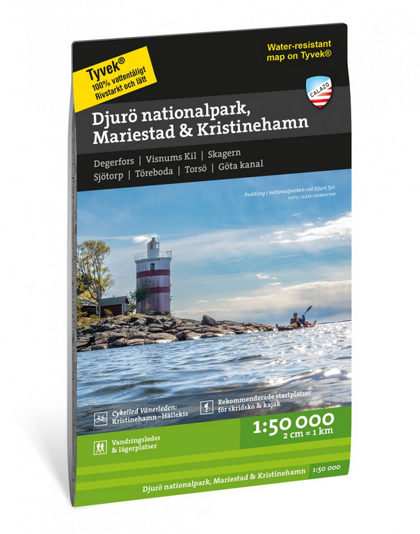 Djurö nationalpark, Mariestad & Kristinehamn 1:50 000