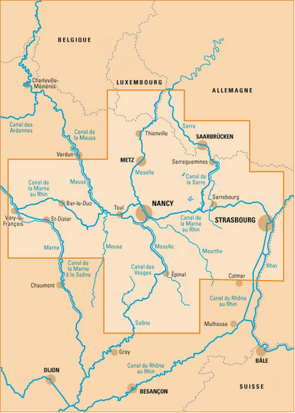 Alsace/Lorraine - Kanalführer