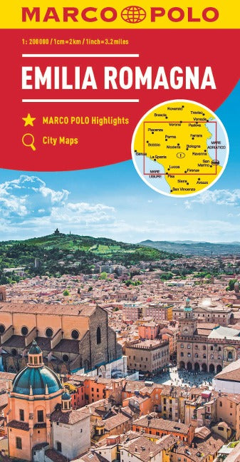 Emilia Romagna 1:200.000 - Marco Polo Straßenkarte Italien 06