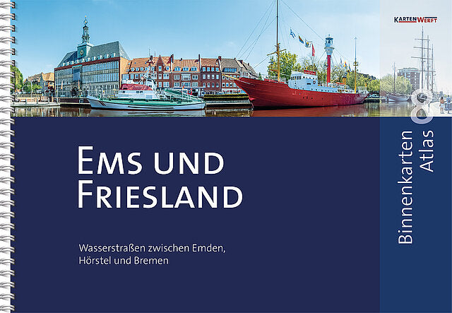 Ems und Friesland - Binnenkartenatlas 8 - Kartenwerft