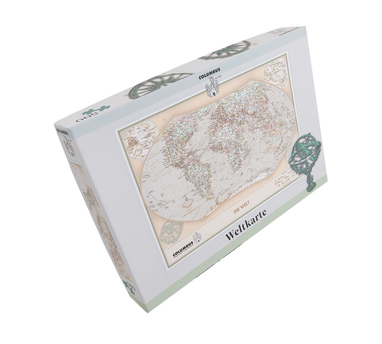 Executive Weltkarte als Puzzle