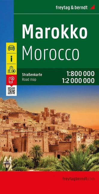 Marokko - 1:800.000 (1:2 Mio.)