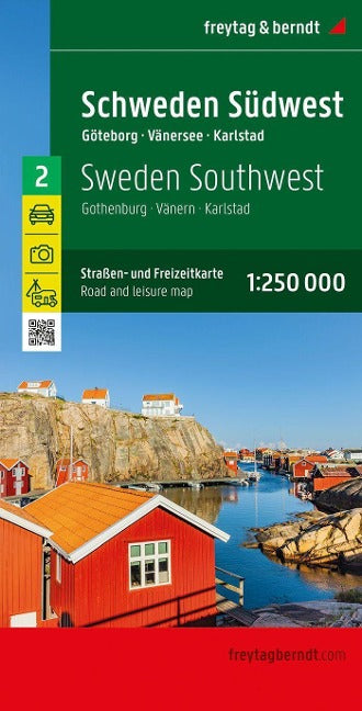 Schweden Südwest (Blatt 2) - 1:250.000