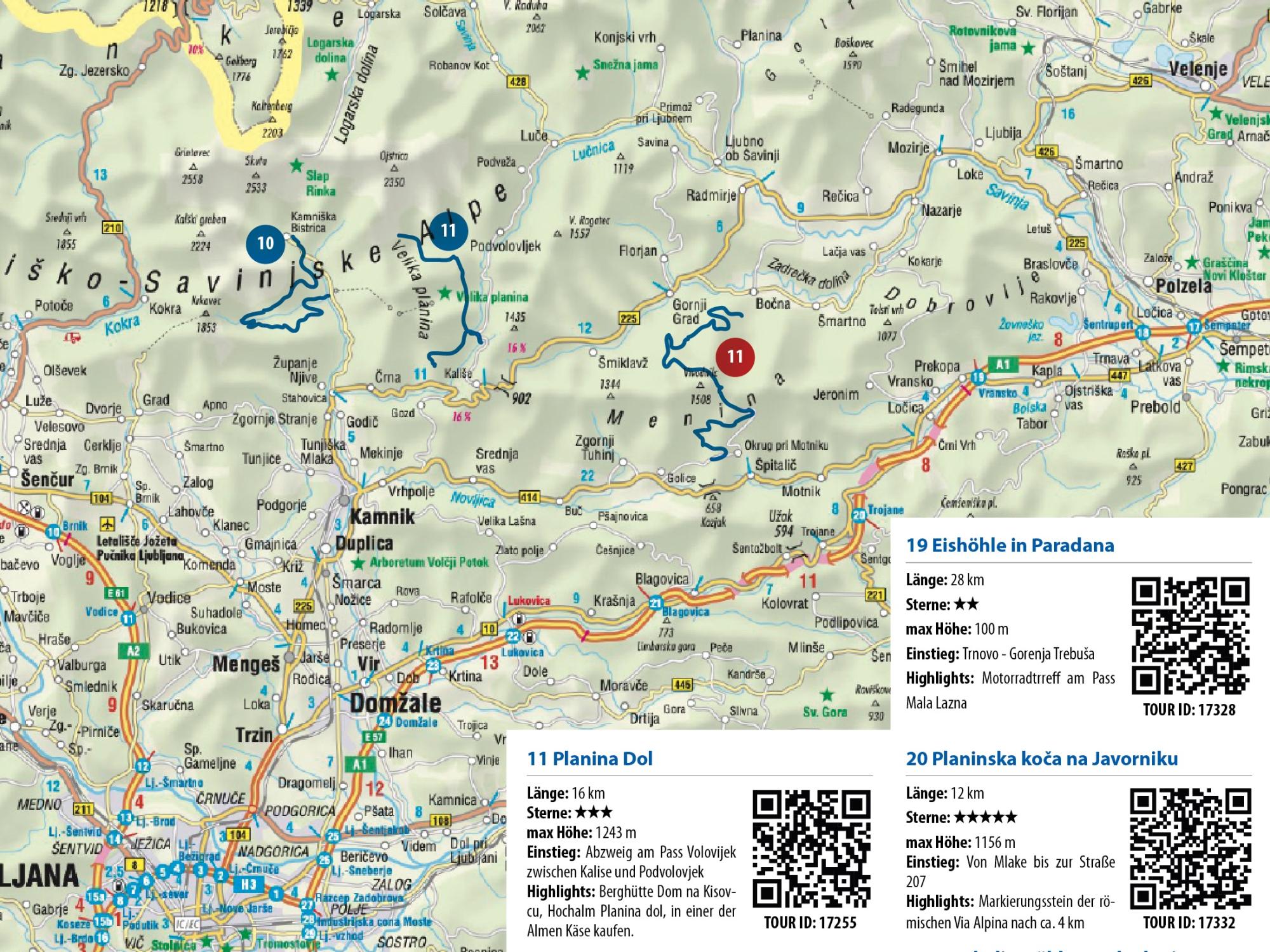 Slowenien & Kroatien 1:250.000 - Offroad-Spezialkarte FolyMap