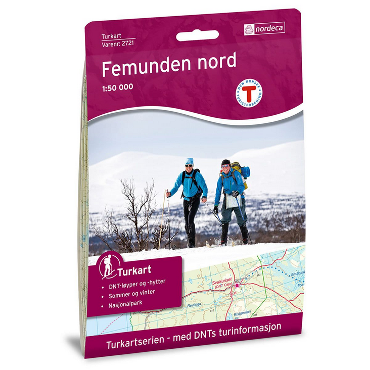 Femunden Nord 1:50.000 - Turkart