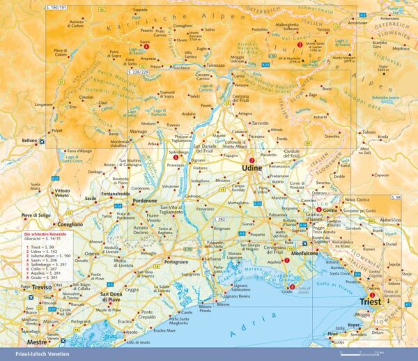 Friaul - Julisch Venetien - Trescher Verlag