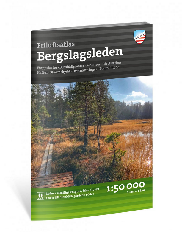 Friluftsatlas Bergslagsleden 1:50.000