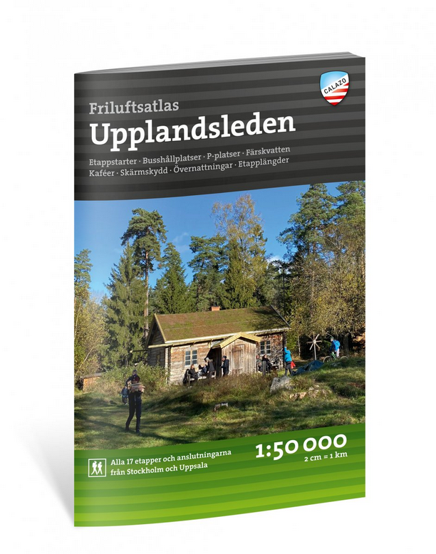 Friluftsatlas Upplandsleden 1:50.000