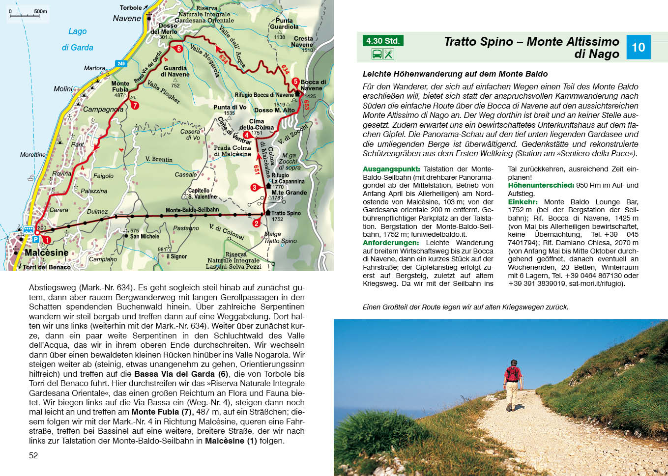 Gardaseeberge - Rother Wanderführer