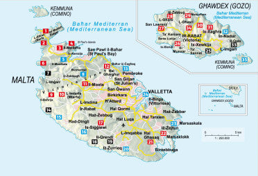 Malta, Gozo mit Comino - Rother Wanderführer