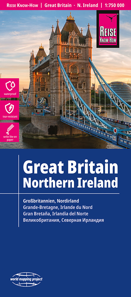 Großbritannien, Nordirland 1:750.000 - Reise Know How