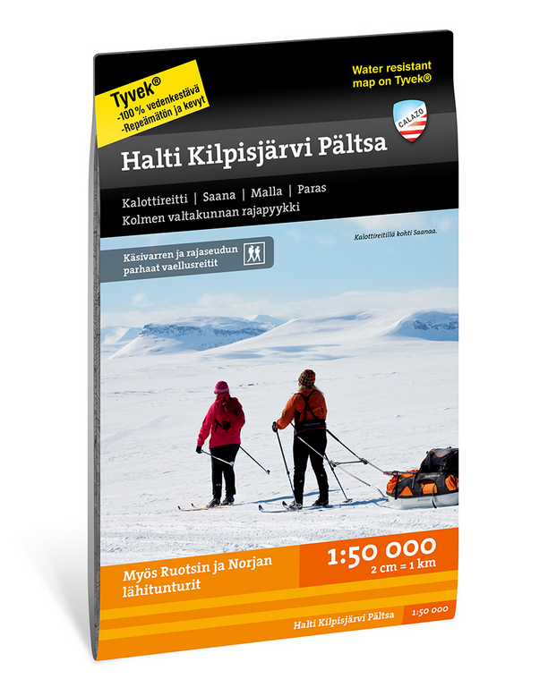 Halti Kilpisjärvi Pältsa 1:50 000