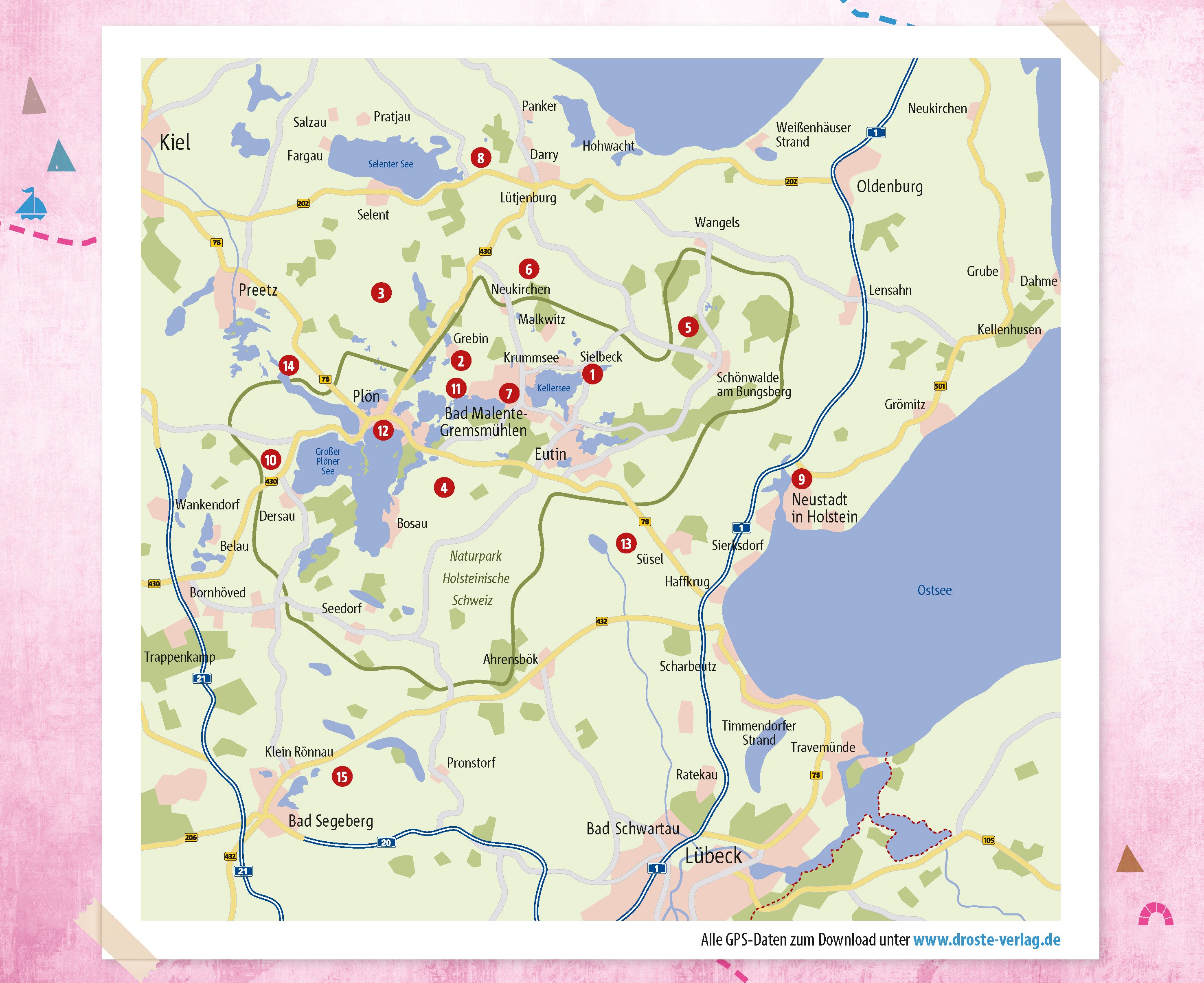 Holsteinische Schweiz. Radeln für die Seele