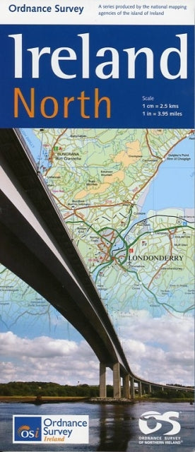 Irland Nord 1:250.000 - Straßenkarte Ordnance Survey