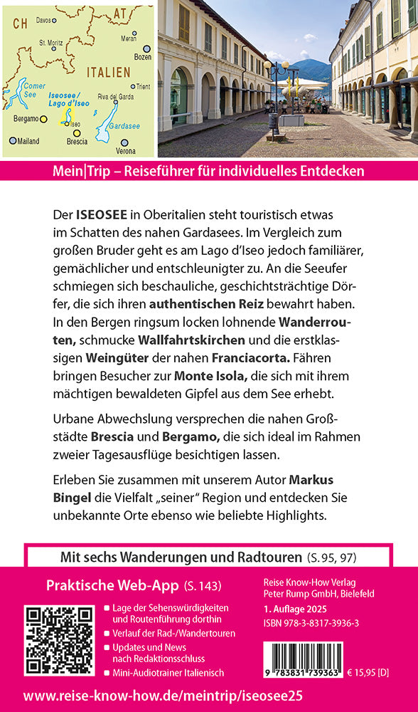 Iseosee, Lago d'Iseo - MeinTrip - Reise Know-How