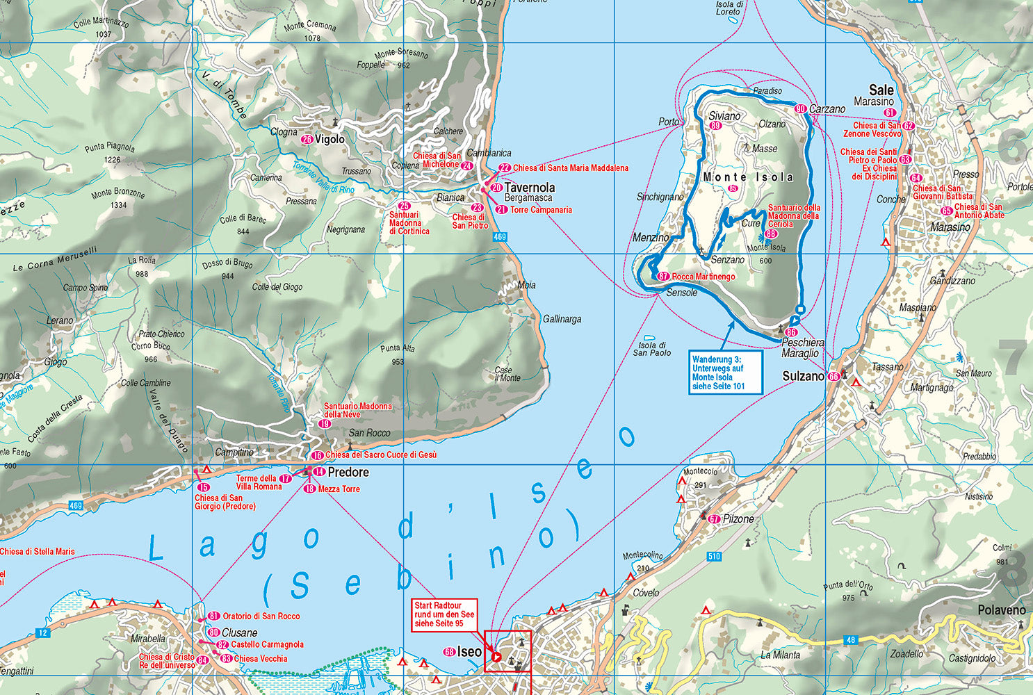 Iseosee, Lago d'Iseo - MeinTrip - Reise Know-How