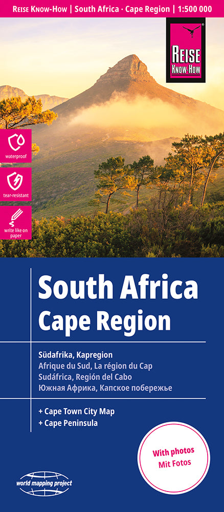 Südafrika Kapregion 1:500.000 - Reise Know How