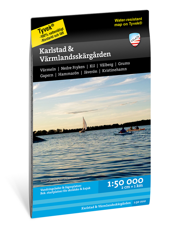 Karlstad & Värmlandsskärgården 1:50.000