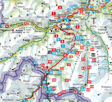 Kaunertal - Oberinntal - Rother Wanderführer