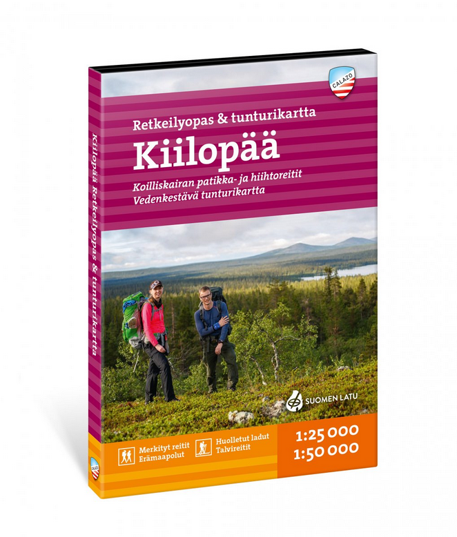 Kiilopää - Retkeilyopas & tunturikartta