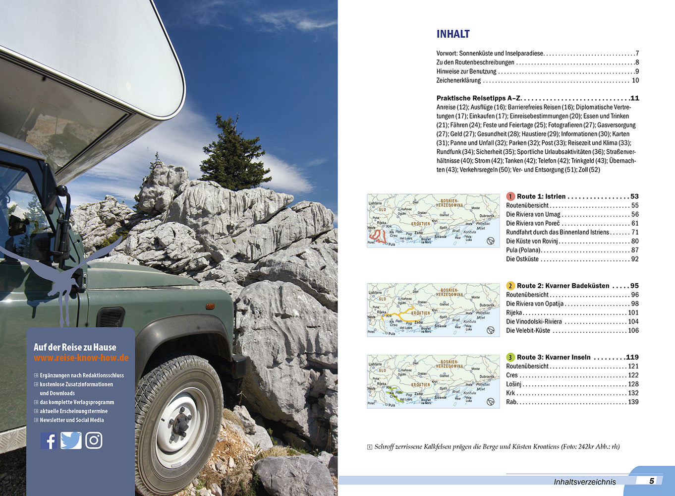 Wohnmobil-Tourguide Kroatien – Küste und Inseln - Reise know-how