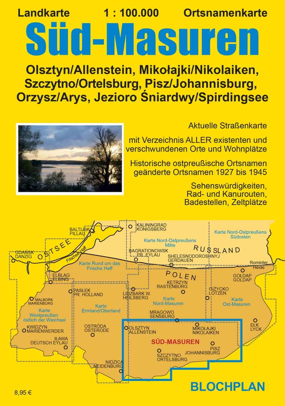 Süd-Masuren 1:100.000