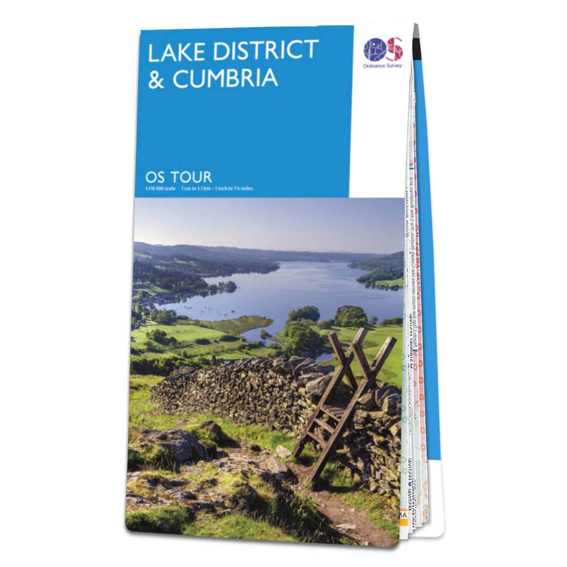 Lake District & Cumbria 1:100.000 - Touristische Straßenkarte