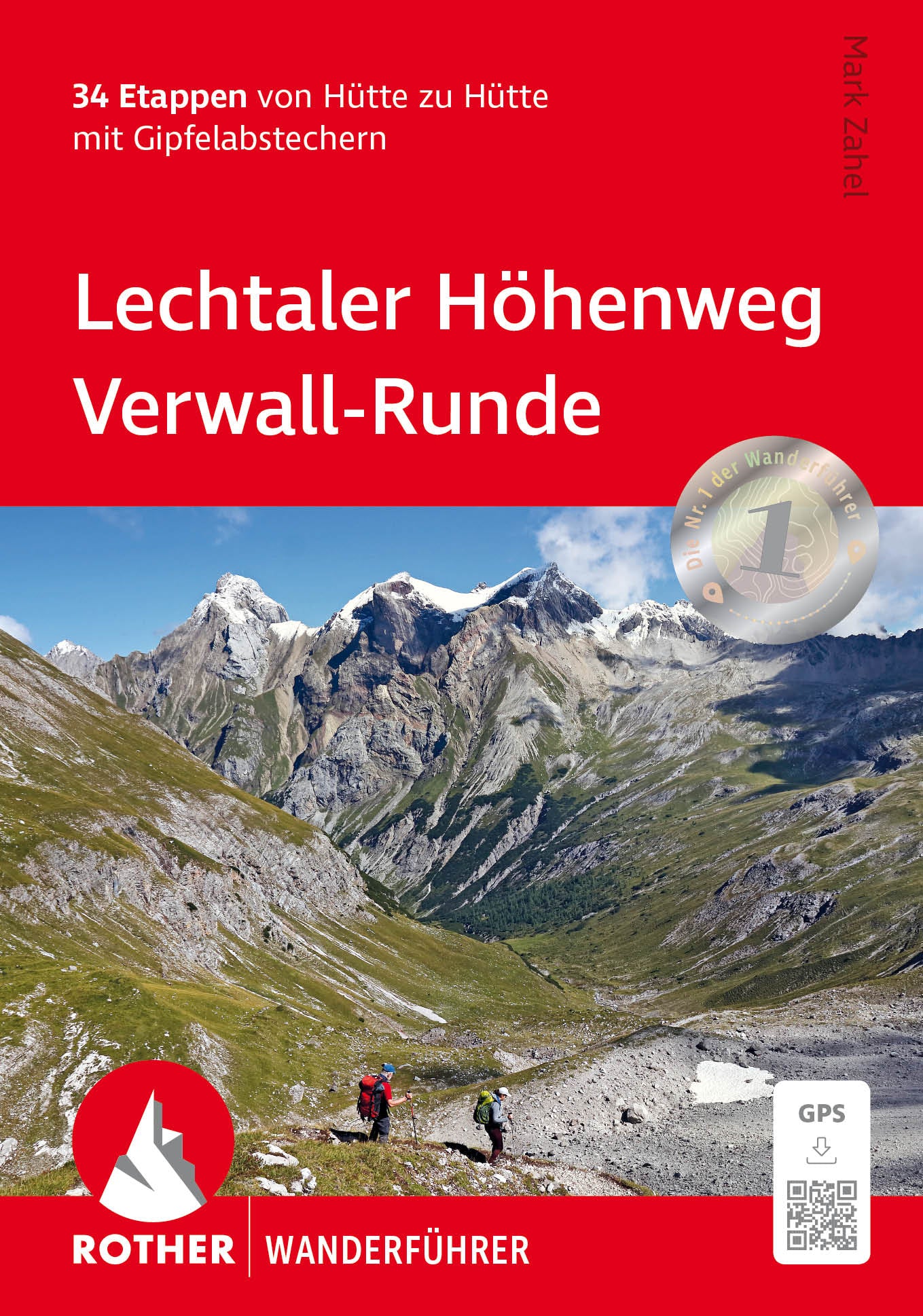 Lechtaler Höhenweg und Verwall-Runde - Rother Wanderfhrer