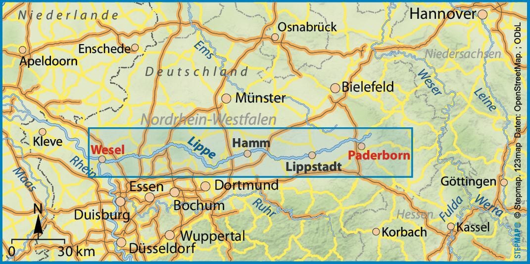 Lippe - Kanu Kompakt