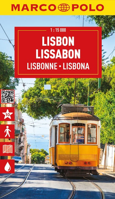 Lissabon 1:15.000 - Marco Polo Stadtplan