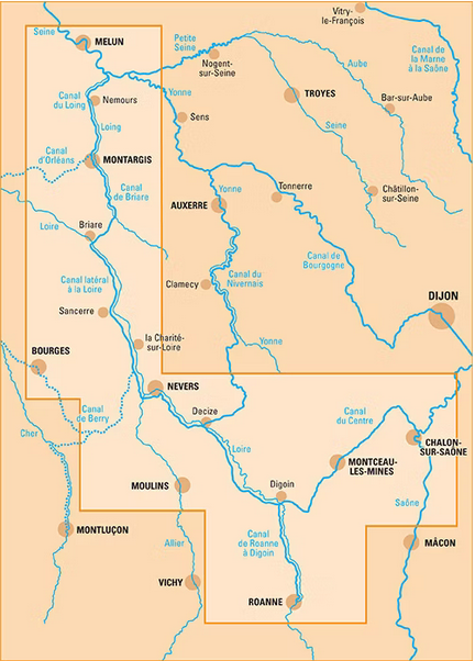 Loire Centre - Kanalführer