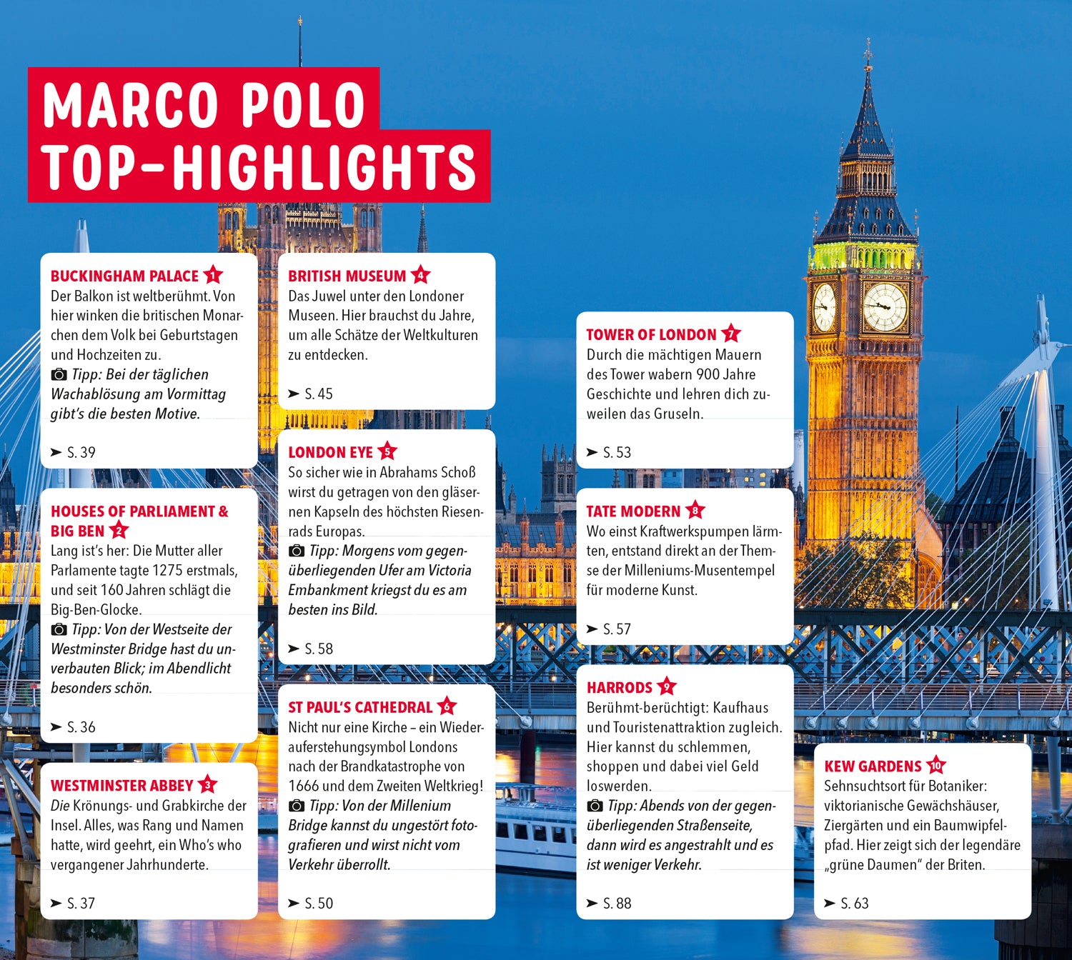 London - MARCO POLO Reiseführer