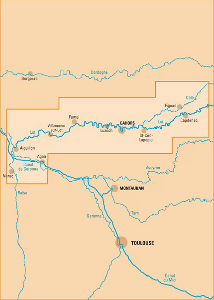 Le Lot - Kanalführer