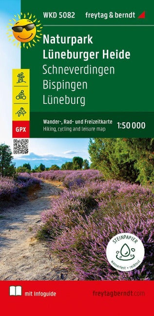 Naturpark Lüneburger Heide - Wanderkarte 1:50.000 - Freytag & Berndt