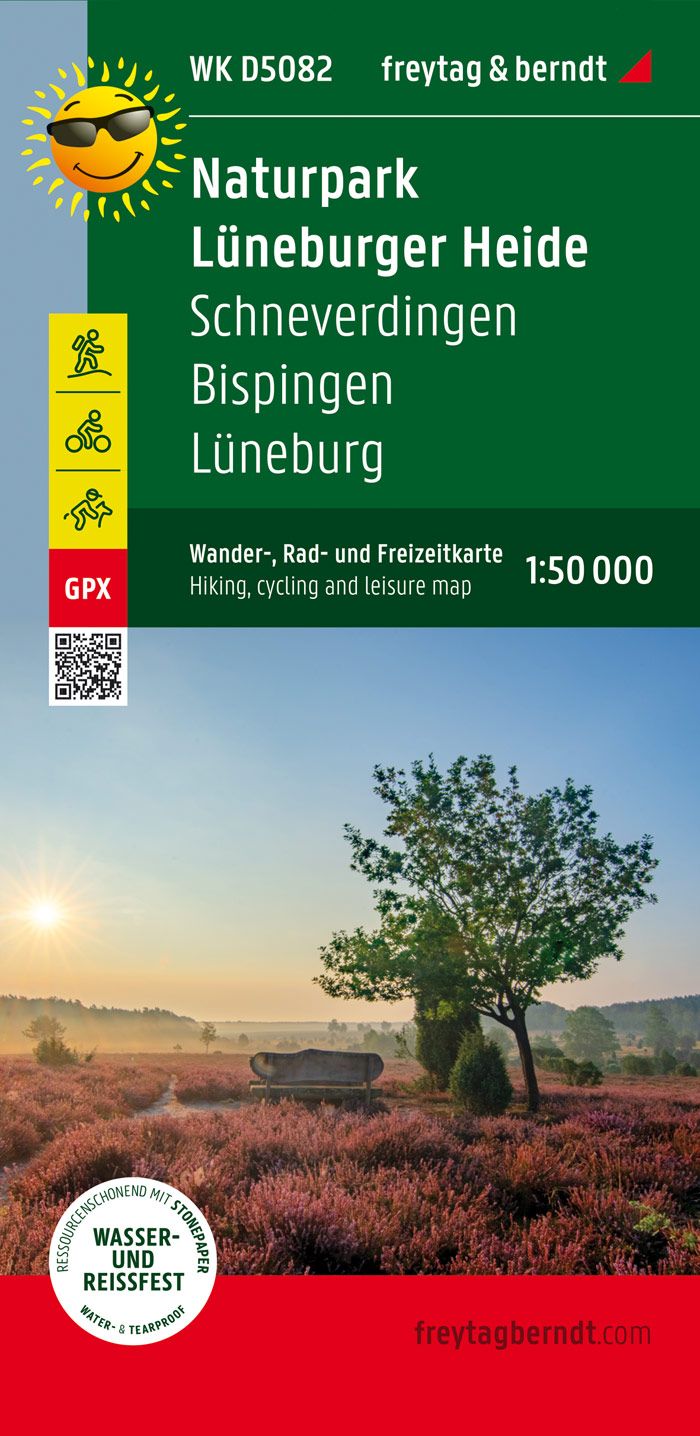 Naturpark Lüneburger Heide - Wanderkarte 1:50.000 - Freytag & Berndt