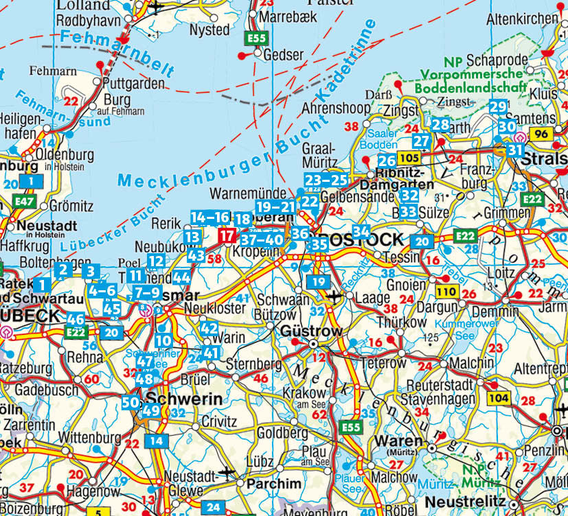 Ostseeküste Mecklenburg-Vorpommern - Rother Wanderführer