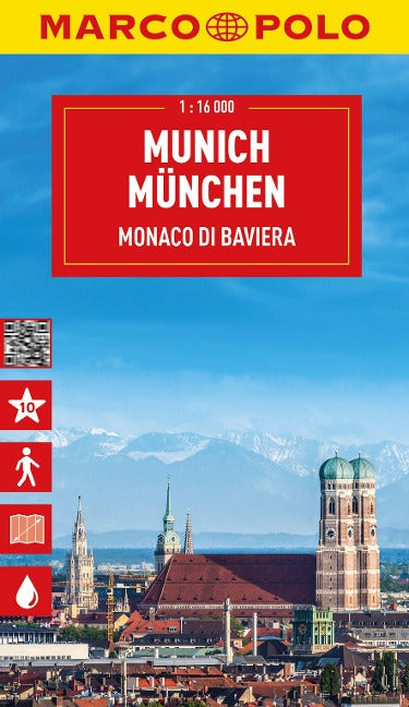 München 1:16.000 - Marco Polo Stadtplan