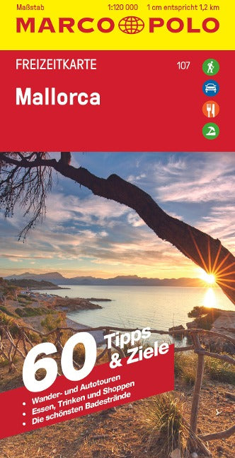 Mallorca - Marco Polo Freizeitkarte 1:120.000