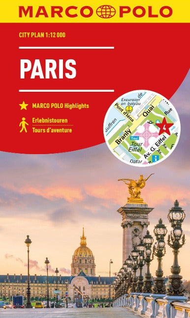 Paris 1:12.000 - Marco Polo Stadtplan