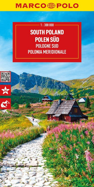 Polen Süd 1:300.000 Marco Polo Reisekarte