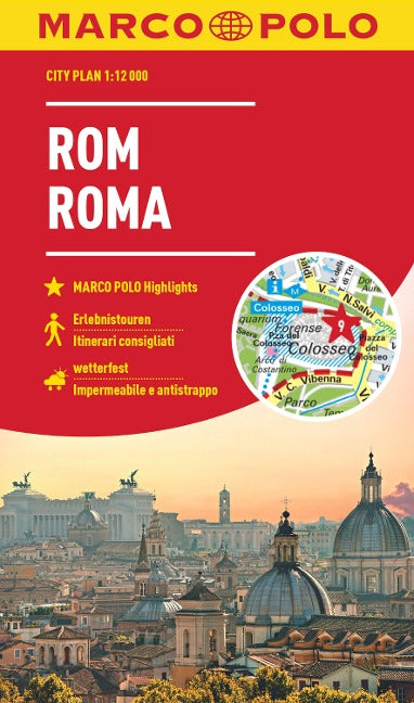 Rom 1:12.000 - Marco Polo Stadtplan