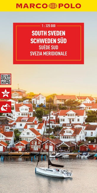 Schweden Süd 1:325.000 - Marco Polo Straßenkarte