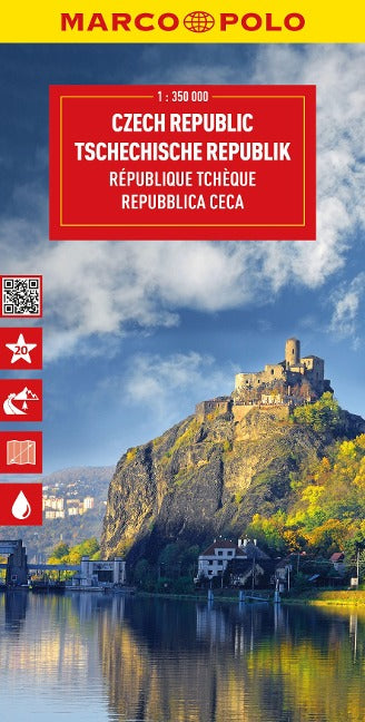 Tschechische Republik 1:350.000 - Marco Polo Länderkarte